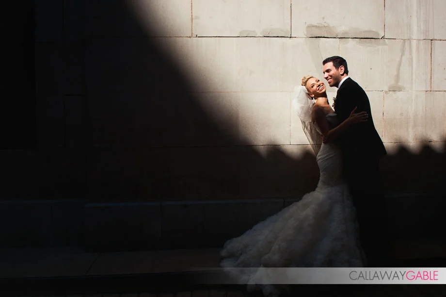 Bride Portraits at the Millenium Biltmore Hotel in Los Angeles