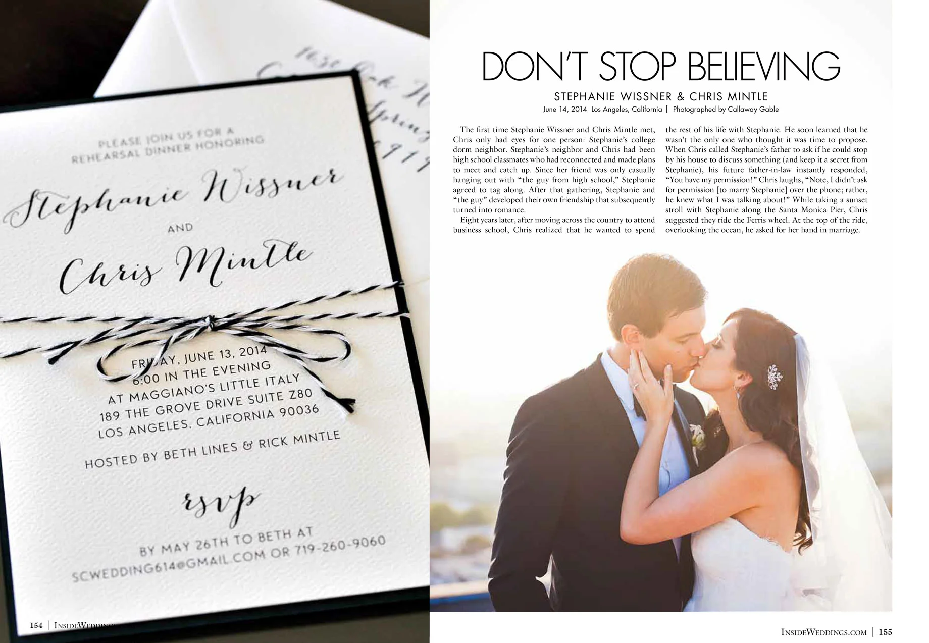 Inside Weddings Magazine