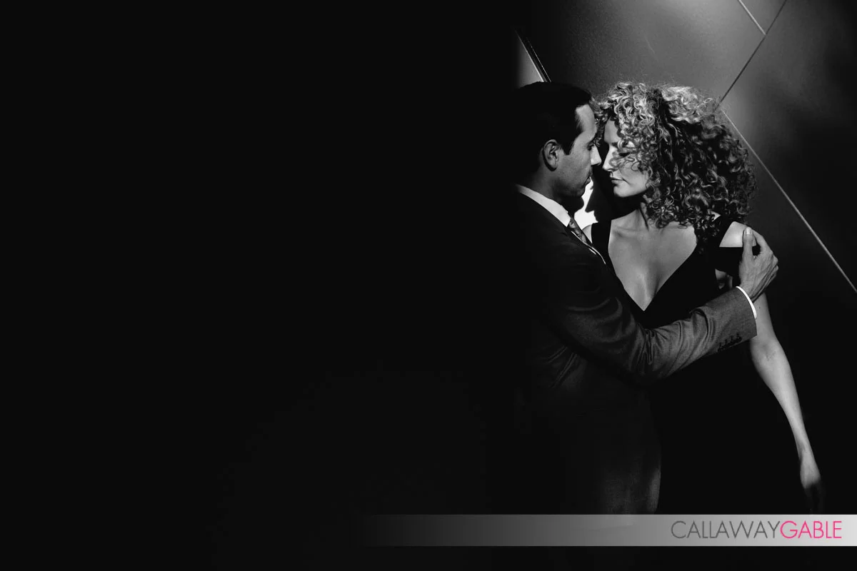 Sexy Disney Concert Hall Engagement Photo