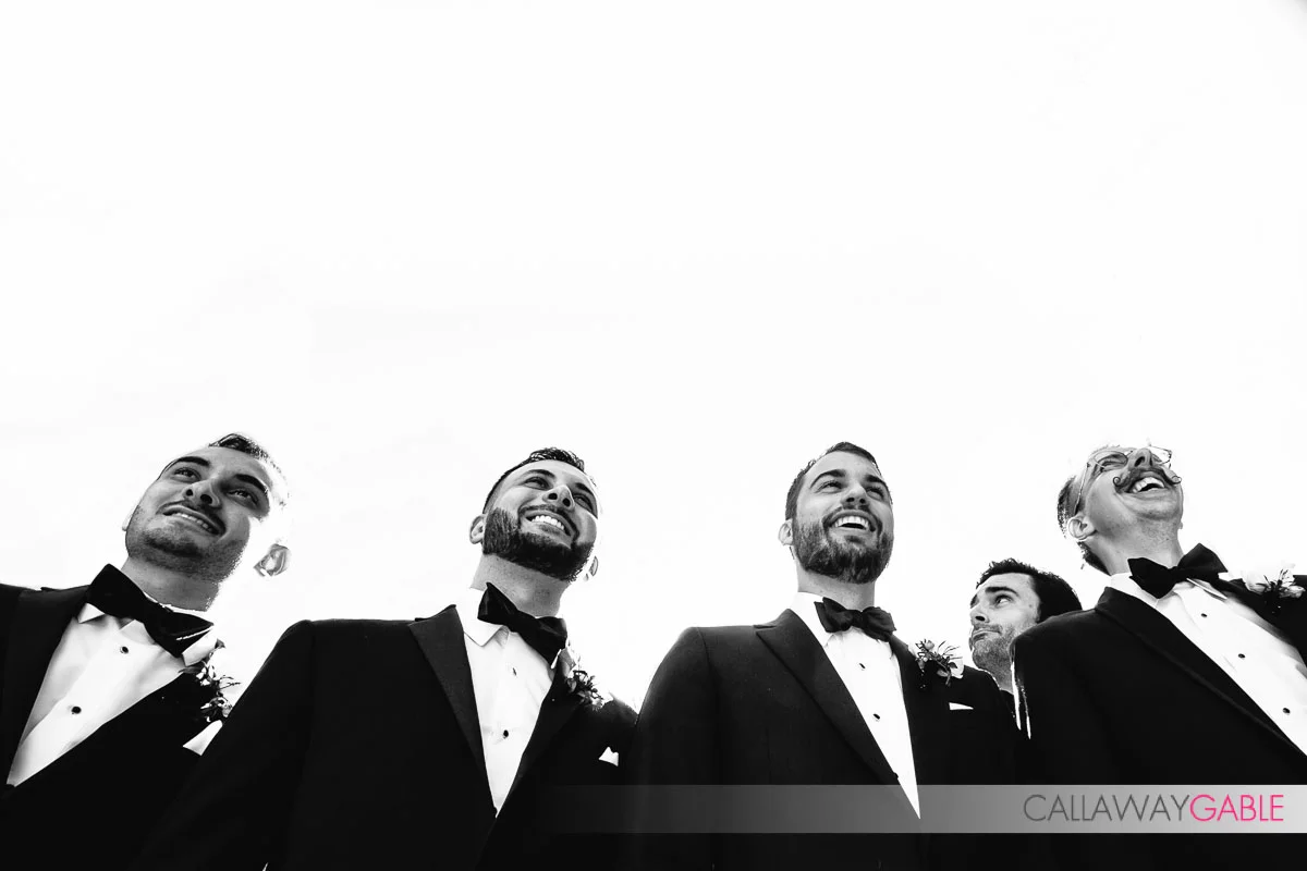 Cool Groomsmen shot in Laguna Niguel