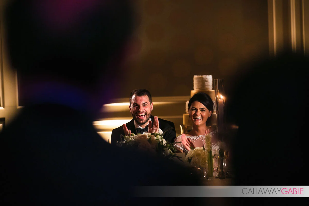 Ritz Carlton Laguna Niguel wedding reception photo