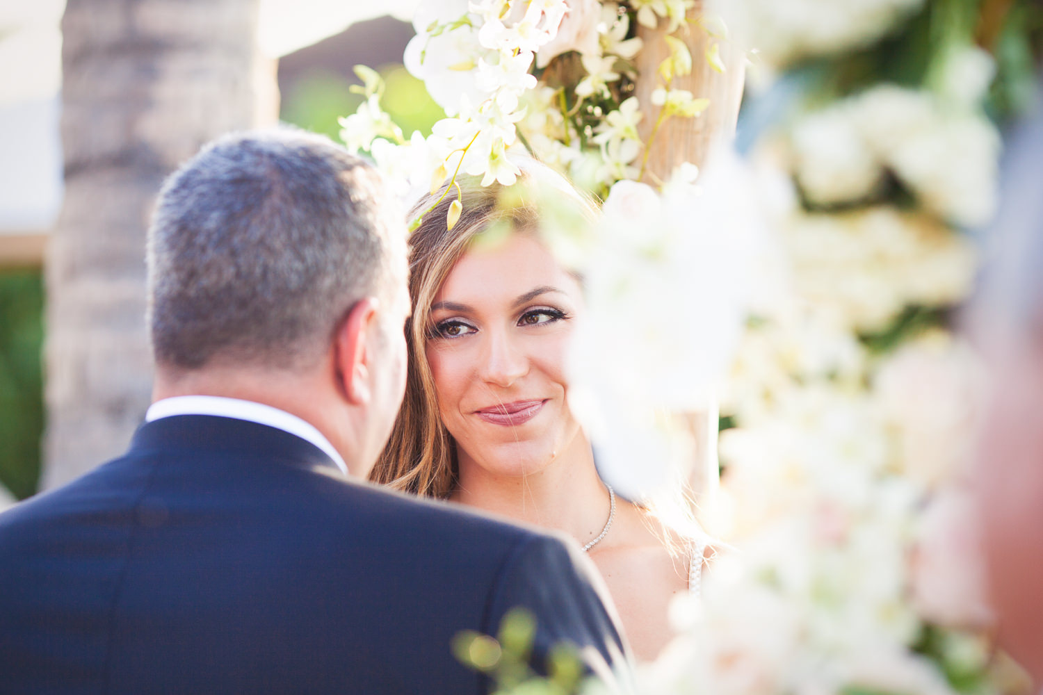 wedding ceremony on the beach at the Four Seasons Hualalai