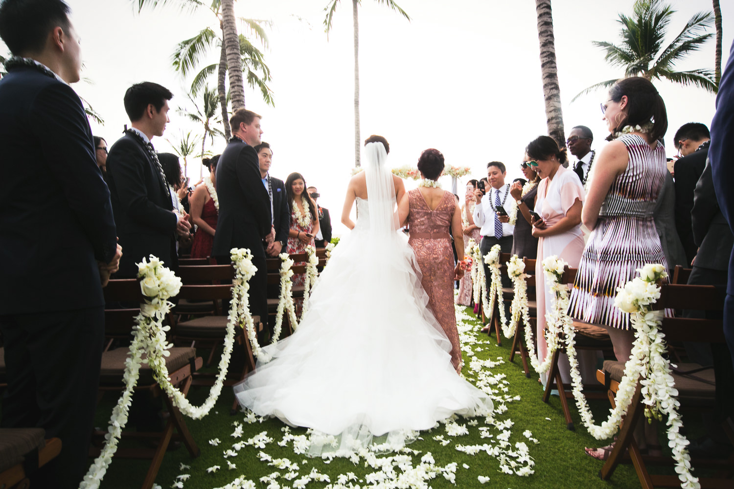 Gorgeous Ceremony at Four Seasons Hualalai Wedding