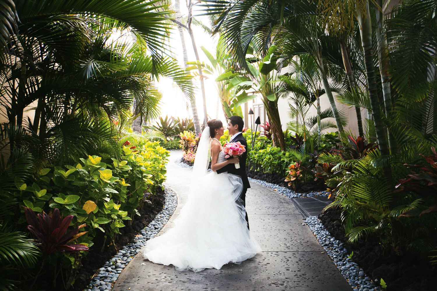 Four Seasons Hualalai is the most beautiful wedding venue in Hawaii in our opinion