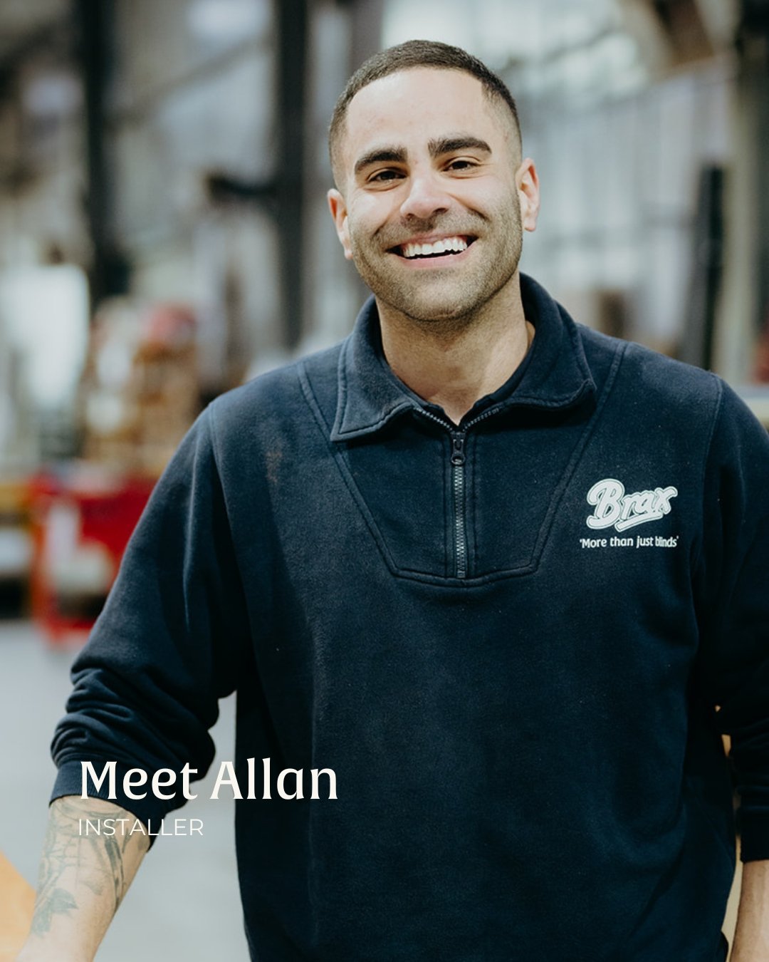 Meet Allan, our wonderful Installer. If you're a Brax customer, it's highly likely you'll meet Allan when it comes time to install your new window treatments! 
With all of his experience, it's worth noting that Allan's recommended product is sheers!
