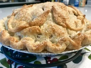 Victoria's Mile-High Apple Pie