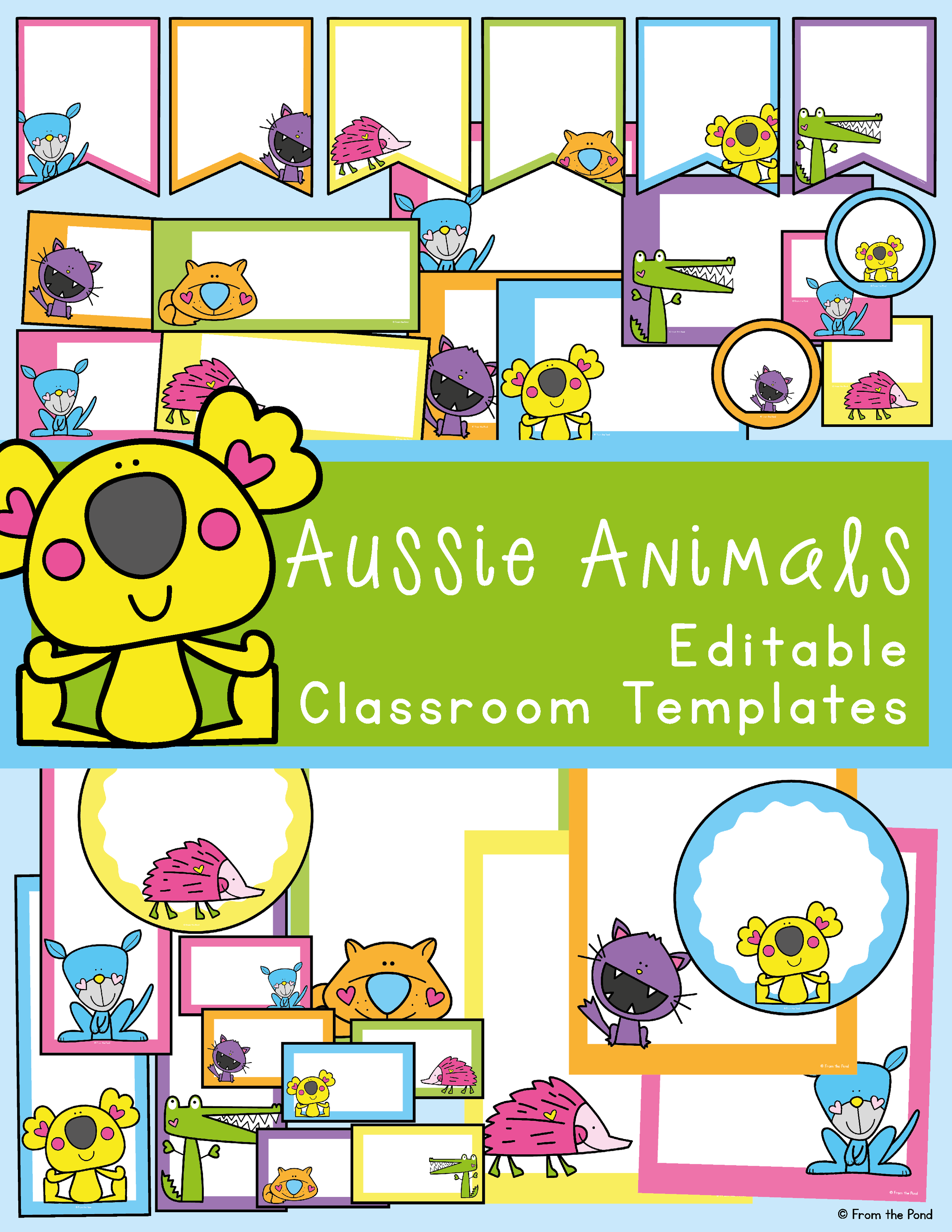Aussie Animal Classroom Decor