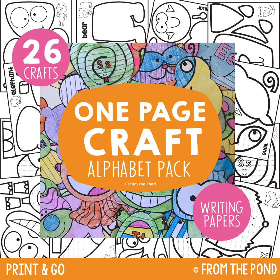 Alphabet Pack - One Page Crafts