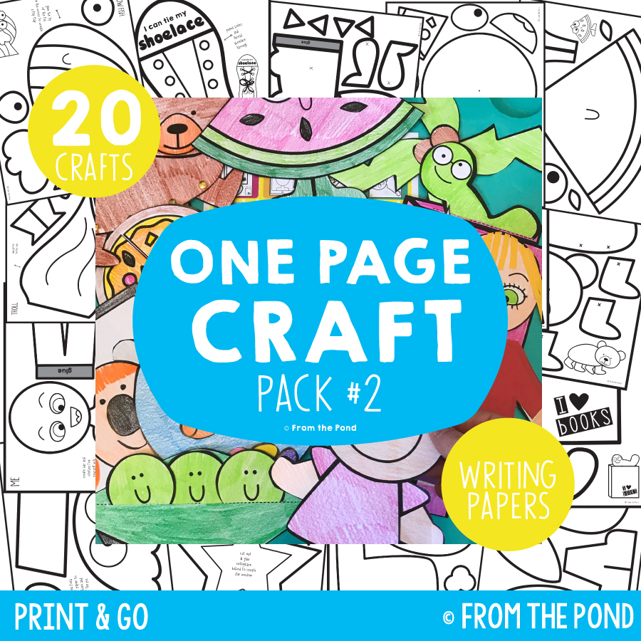 Pack 2 - One Page Crafts