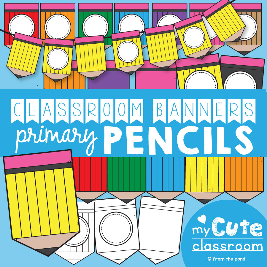 Primary Pencil Banner