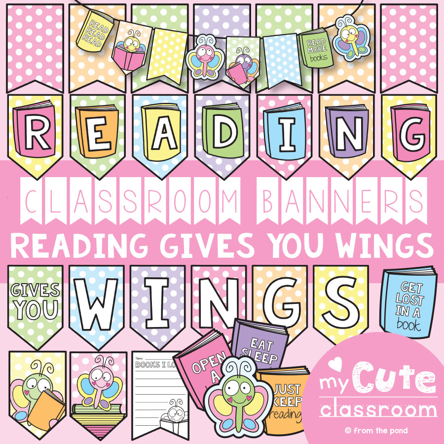 Reading Gives You Wings Banner