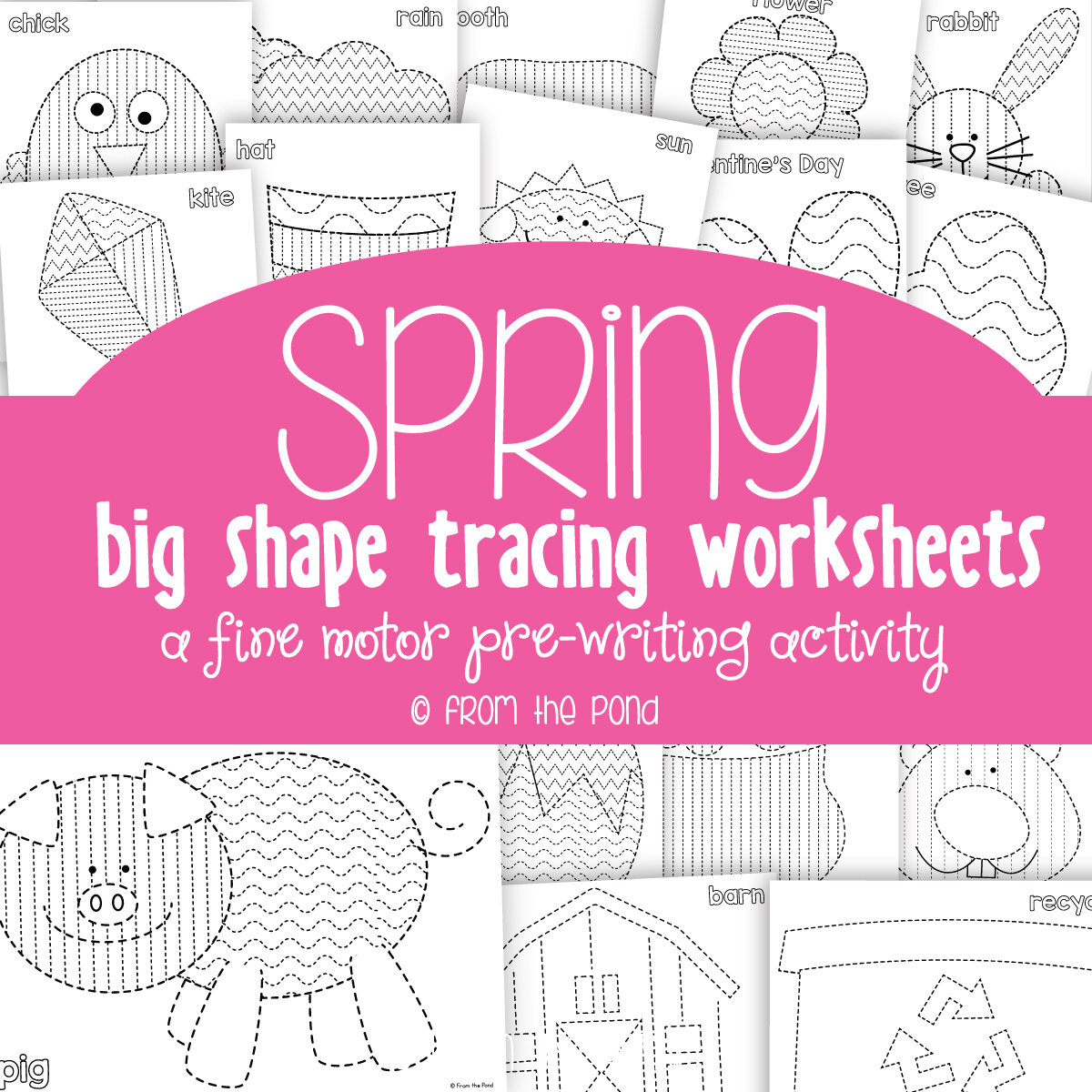 Spring Tracing Pages