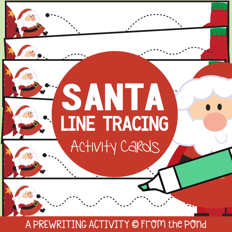 Santa Line Tracing