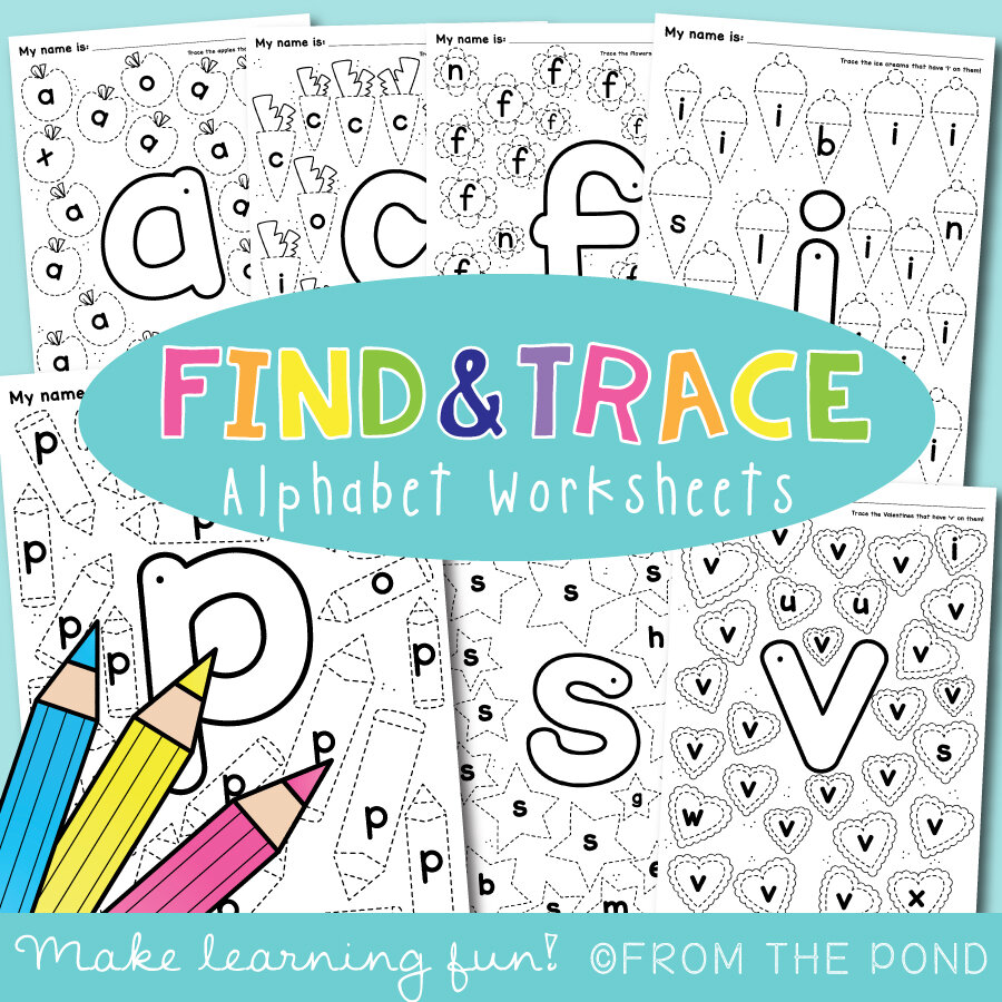 Find and Trace Worksheets