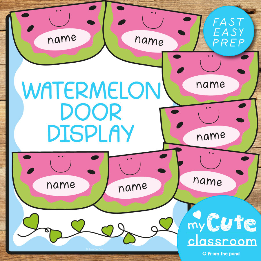 Watermelon Door Display