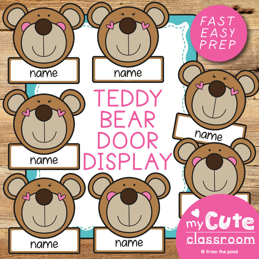 Teddy Bear Door Display