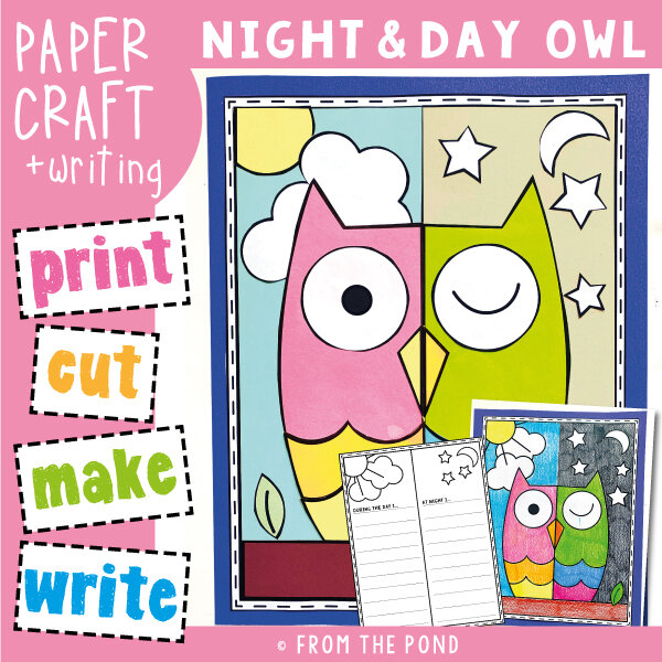Day Night Owl Craft