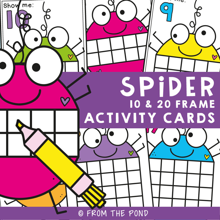 Spider Ten Frames