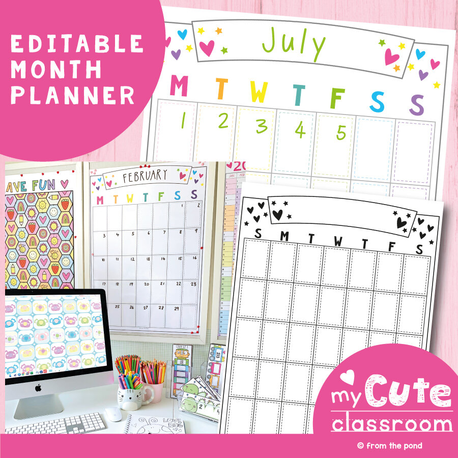 Giant Month Planner