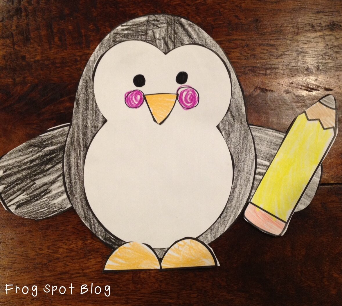 Penguin with Pencil Craft