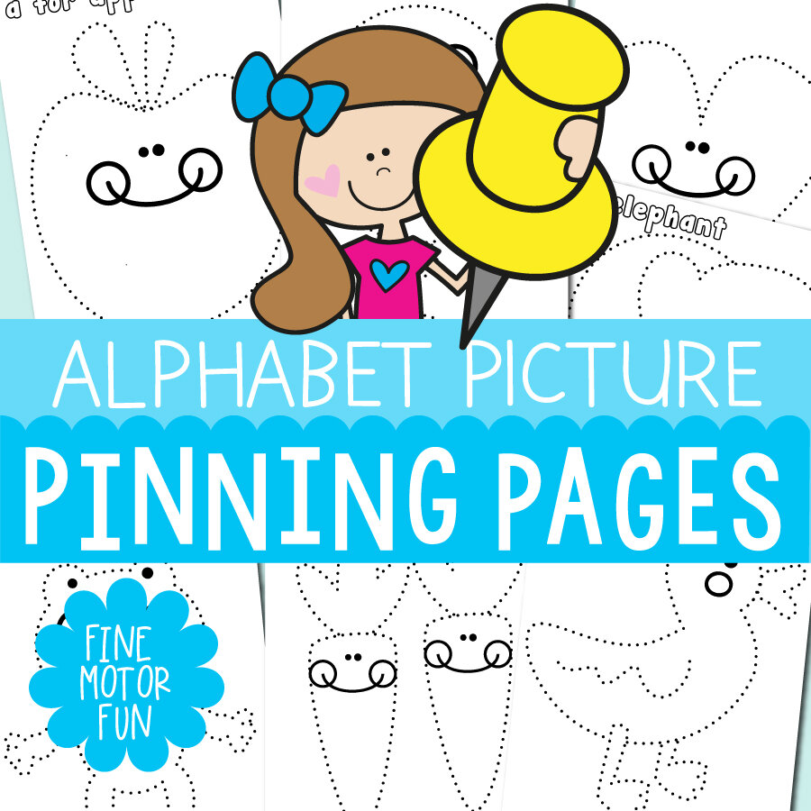 Alphabet Pinning Pages