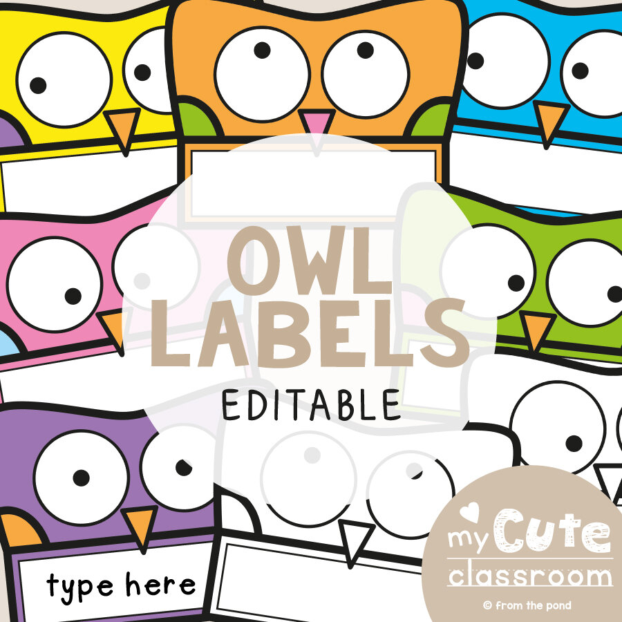 Owl Labels