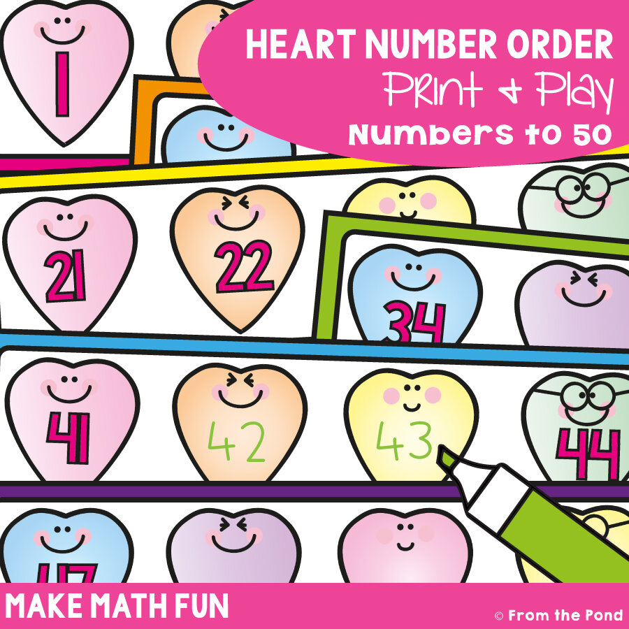 Heart Number Order