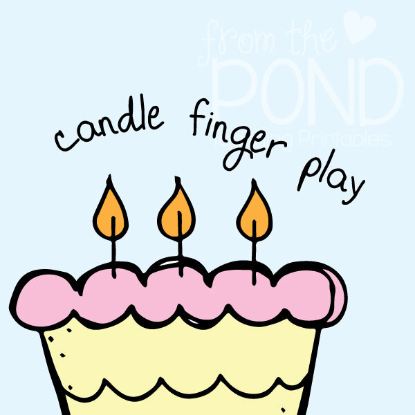 Candle Finger Play