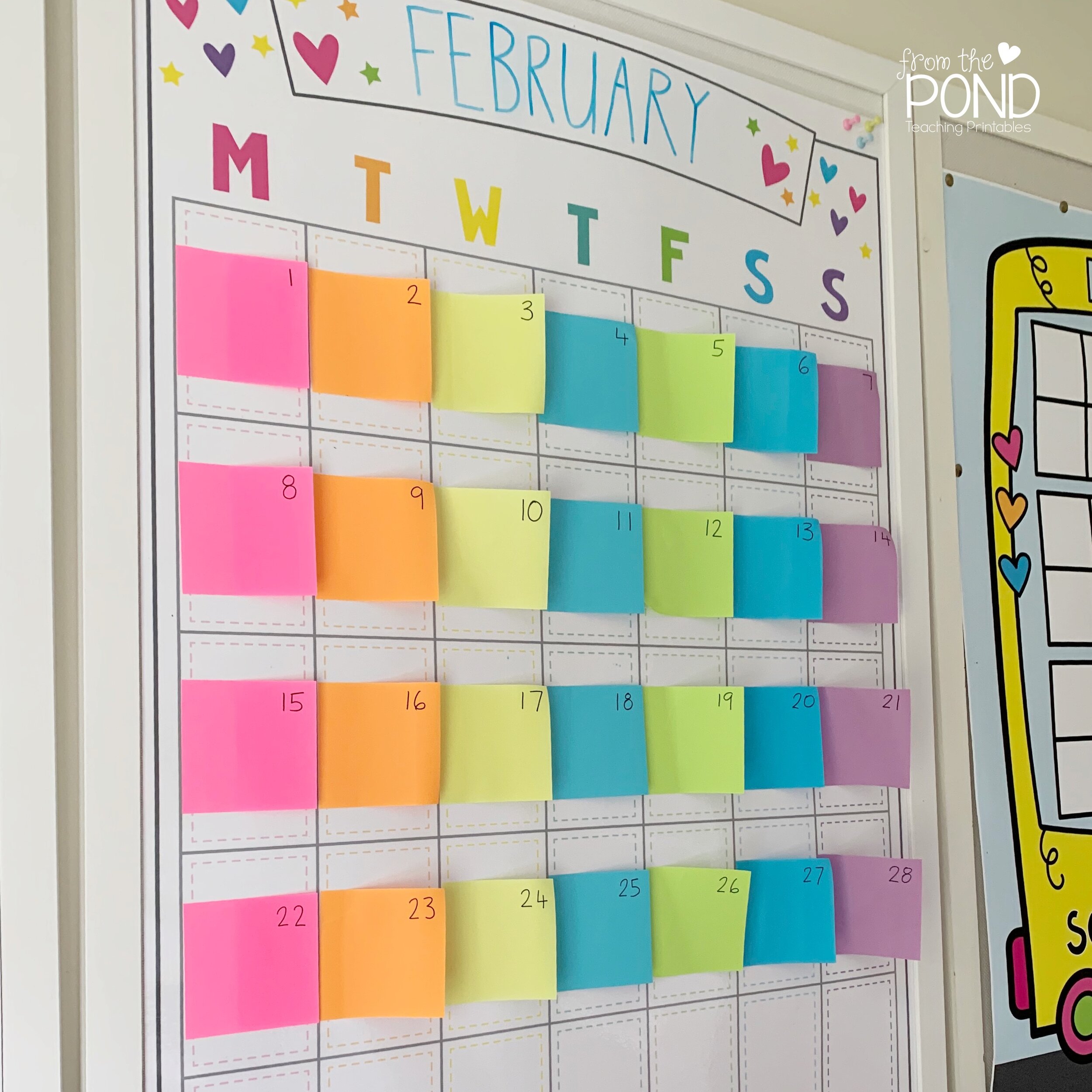Month Wall Planner
