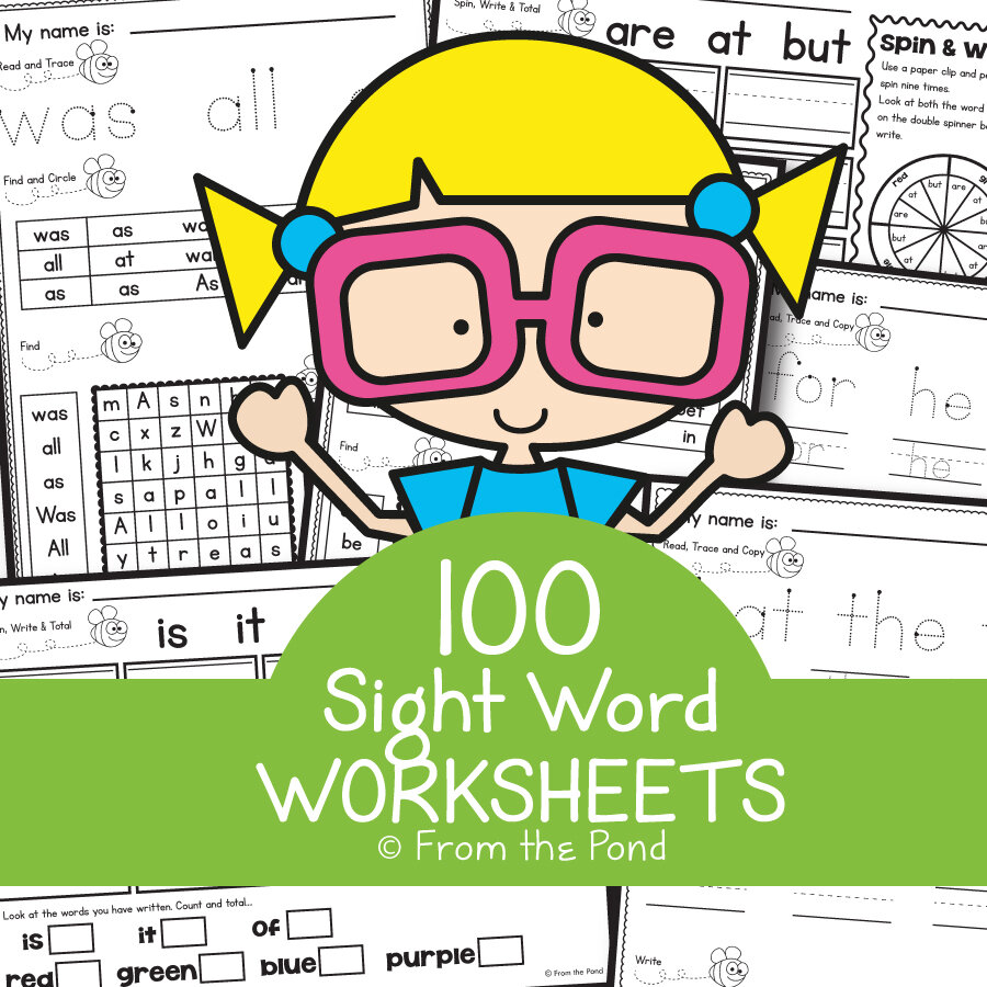 Sight Word Worksheets