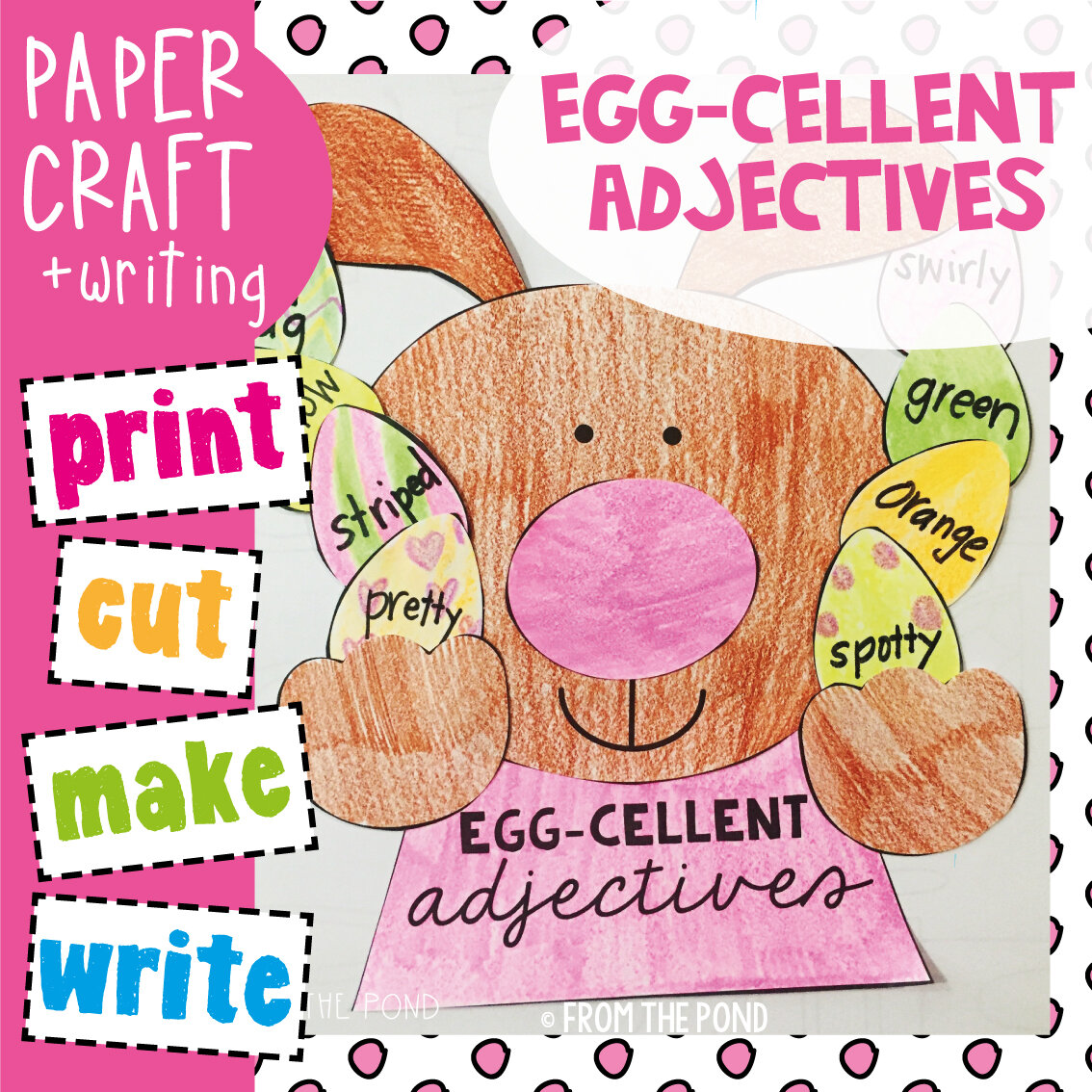 Egg-cellent Adjectives Craft