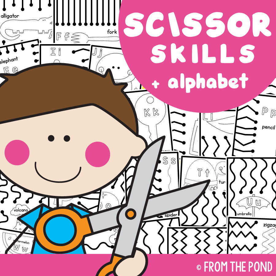 Scissor Skills Alphabet