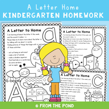 Kindergarten Homework