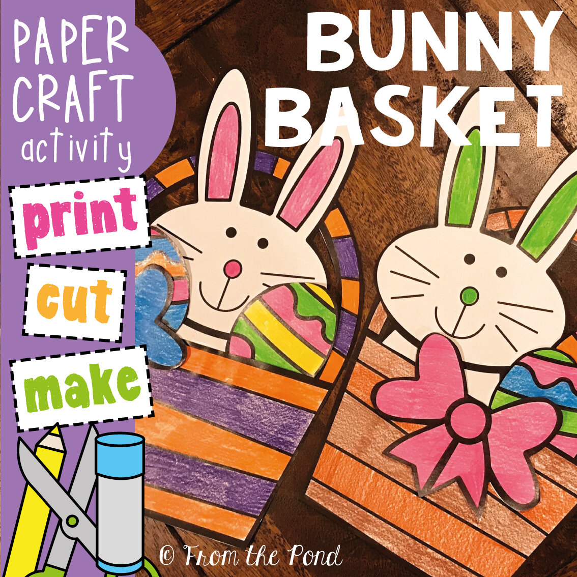 Easter Bunny Basket Craft