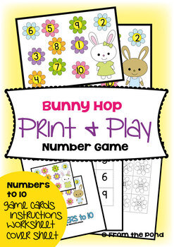 Bunny Hop Numbers to 10