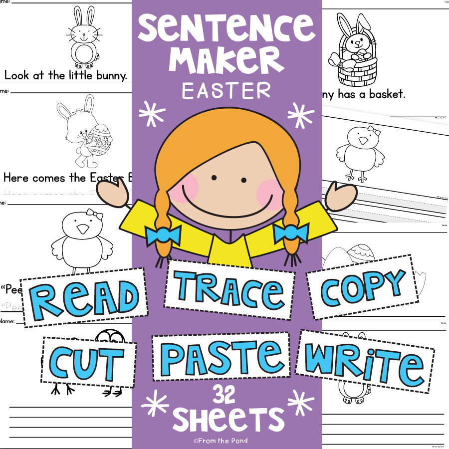 Sentence Writing for Easter