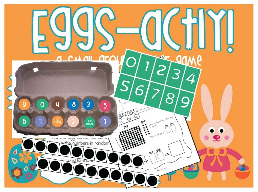 Egg Carton Math Game