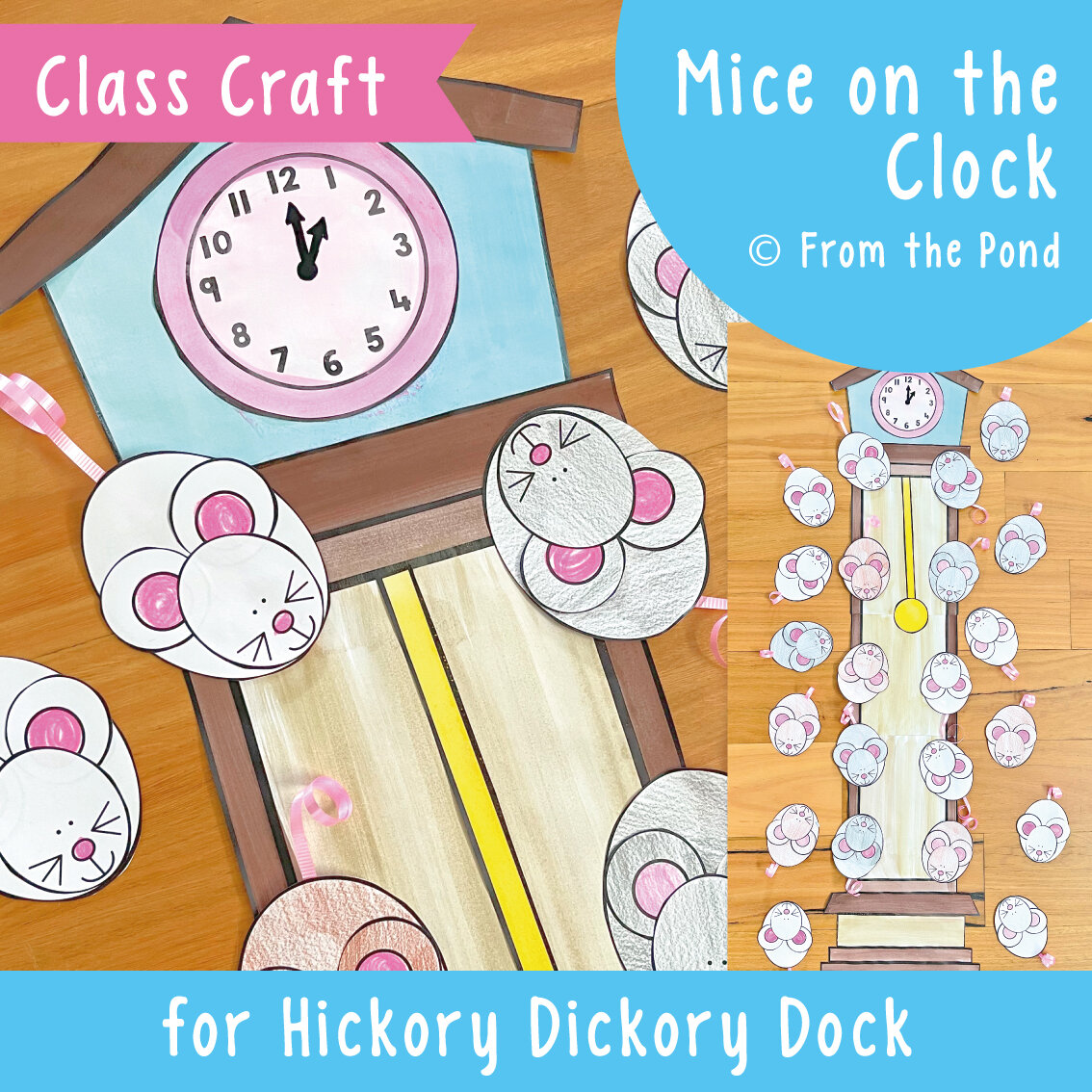Hickory Dickory Dock Craft