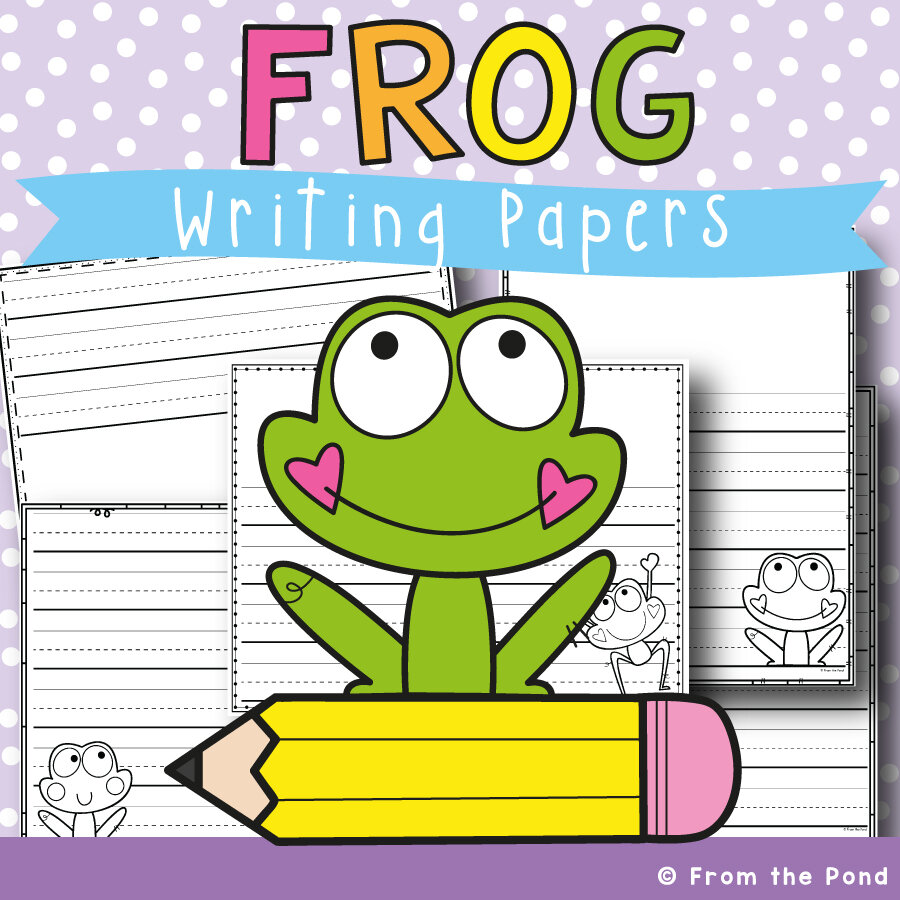Frog Writing Papers