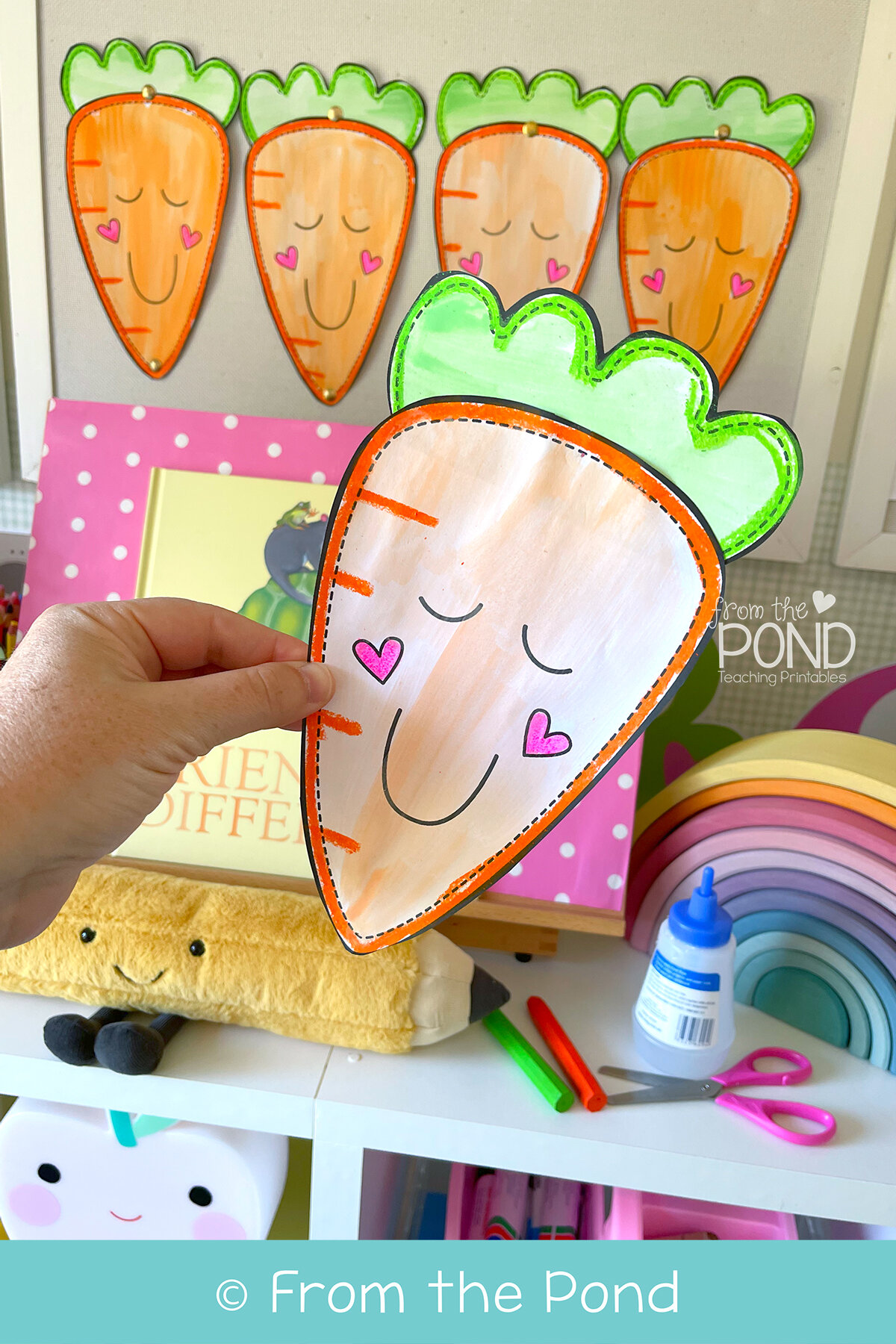 Sleepy Carrot Craft