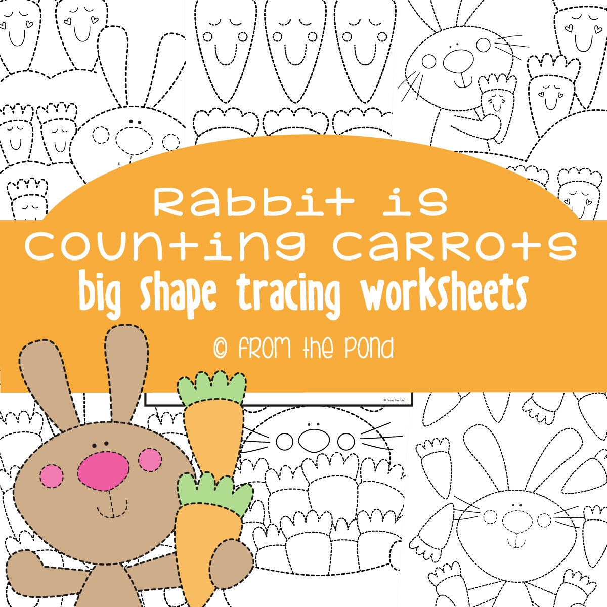 Rabbit Counts Carrots 