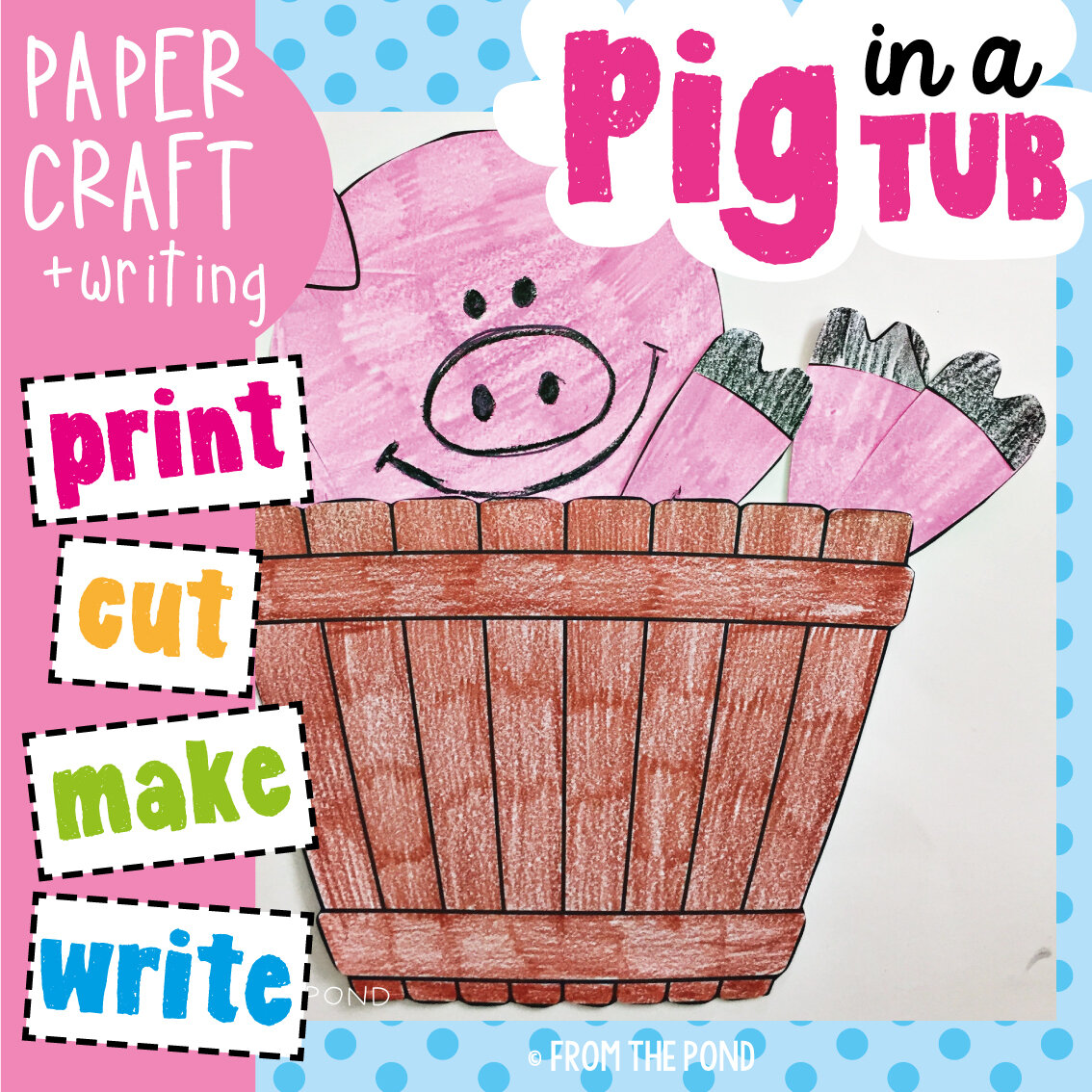 Pig in a Tub Craft