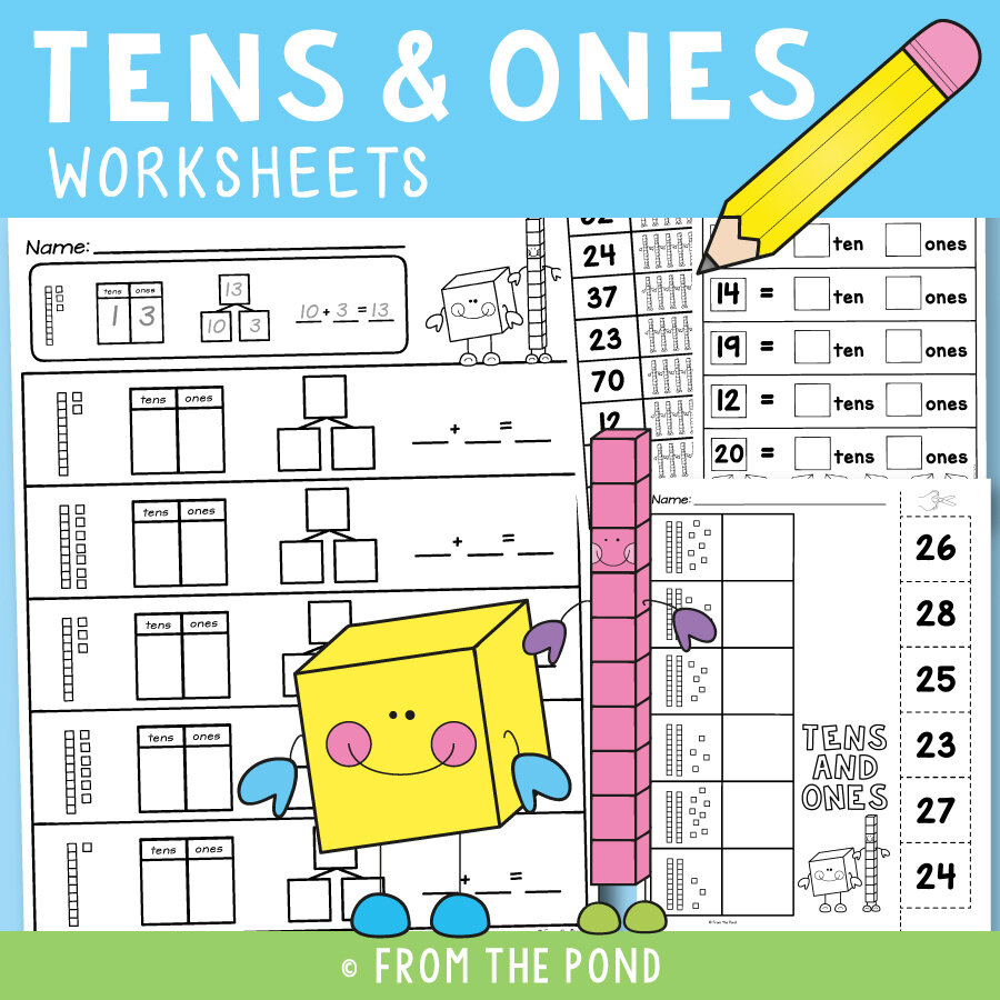 Tens and Ones Worksheets