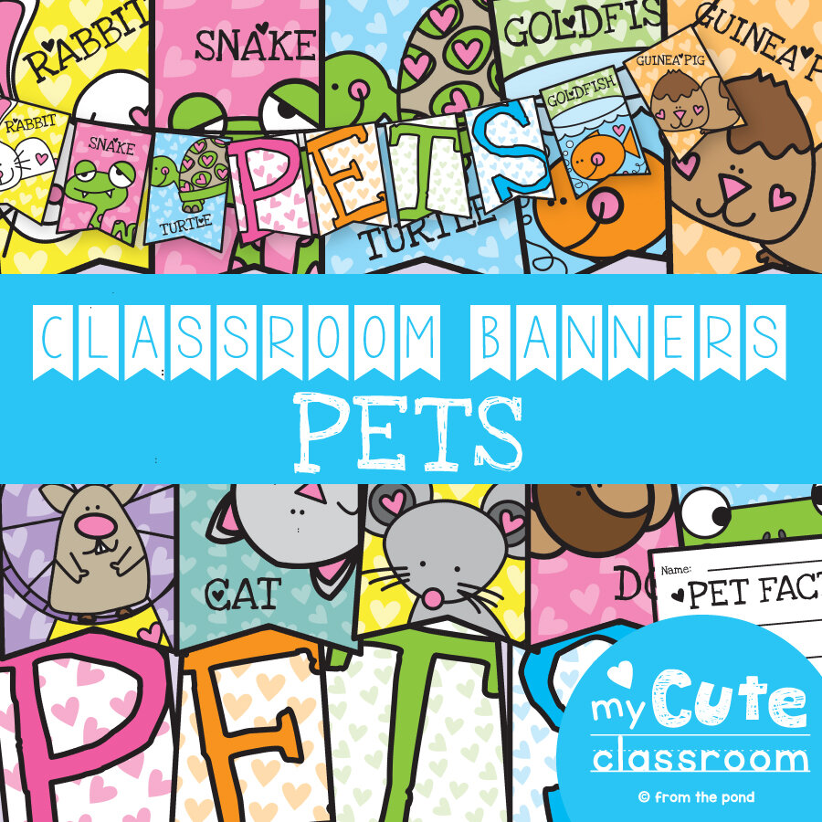 Pet Classroom Decor