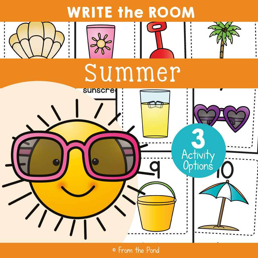 Summer Write the Room