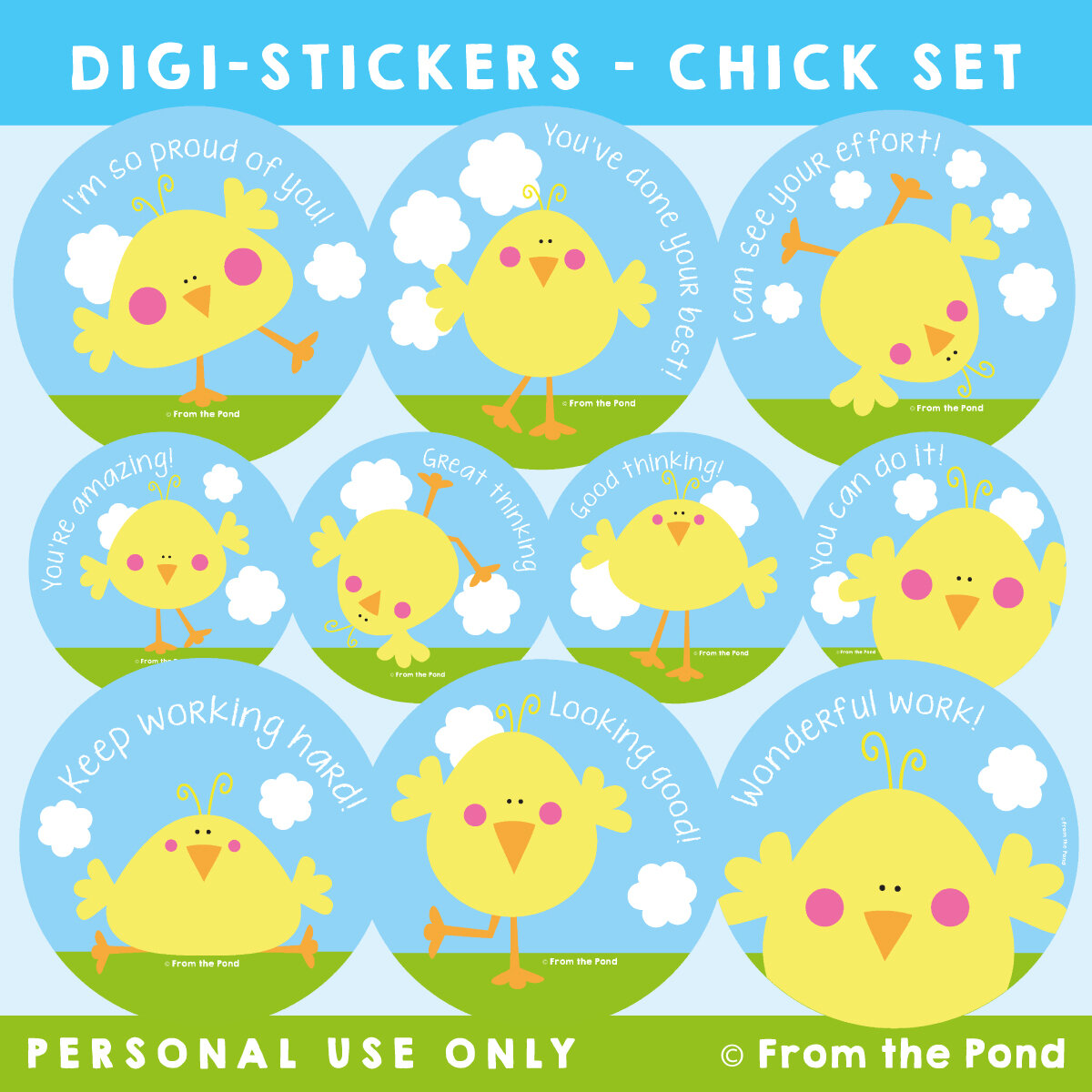 Digital - Happy Chicks