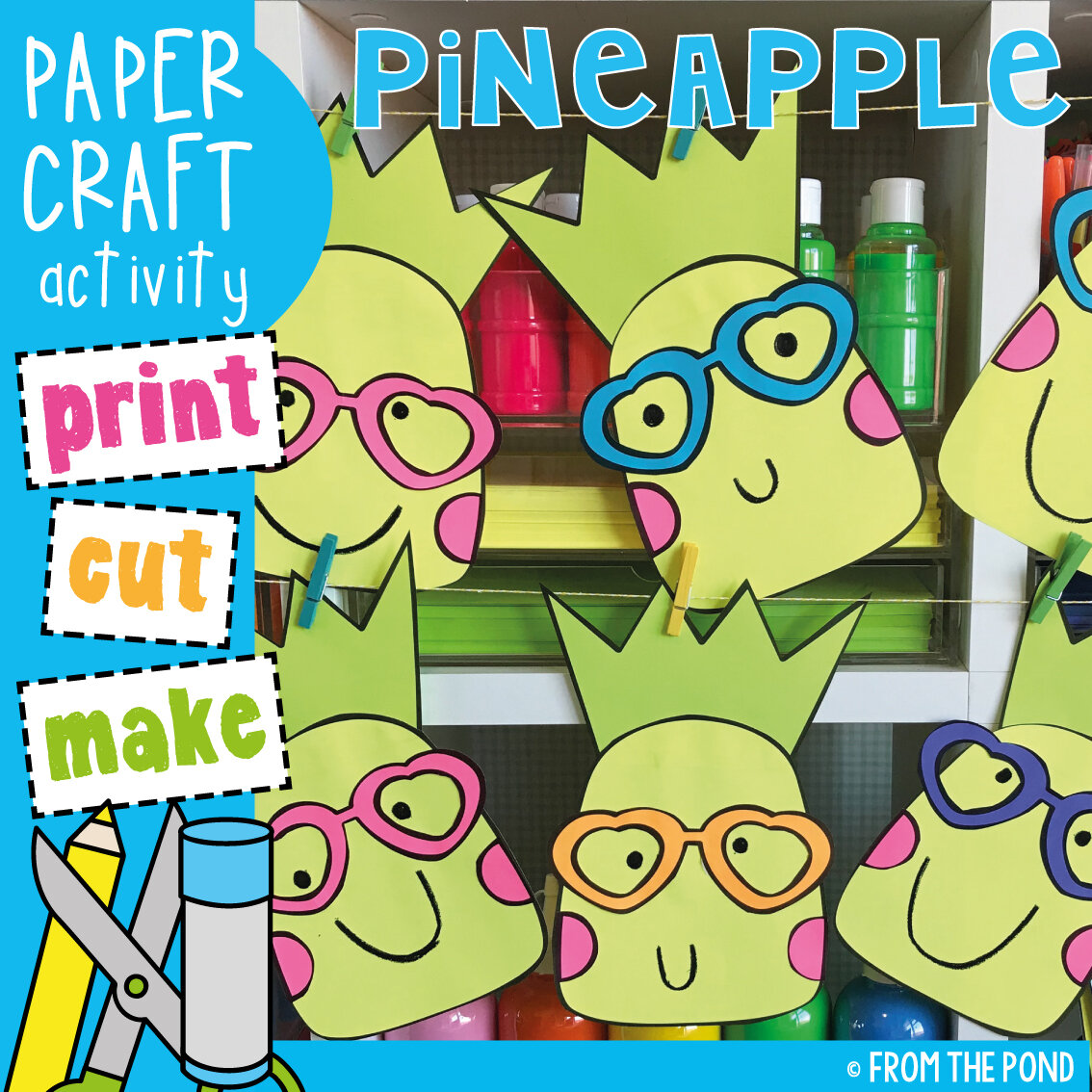 Pineapple Paper Craft