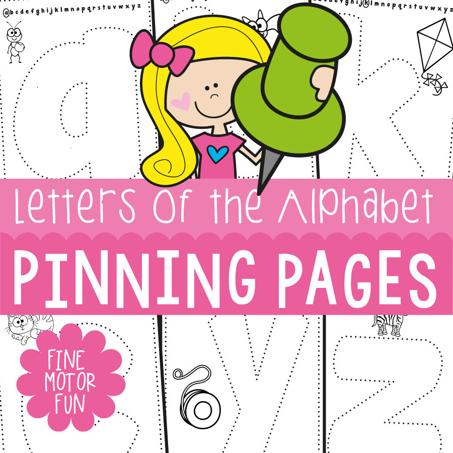 Pinning Page Letters