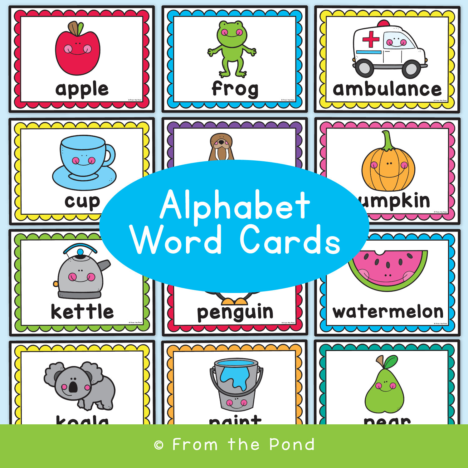 Alphabet Word Cards