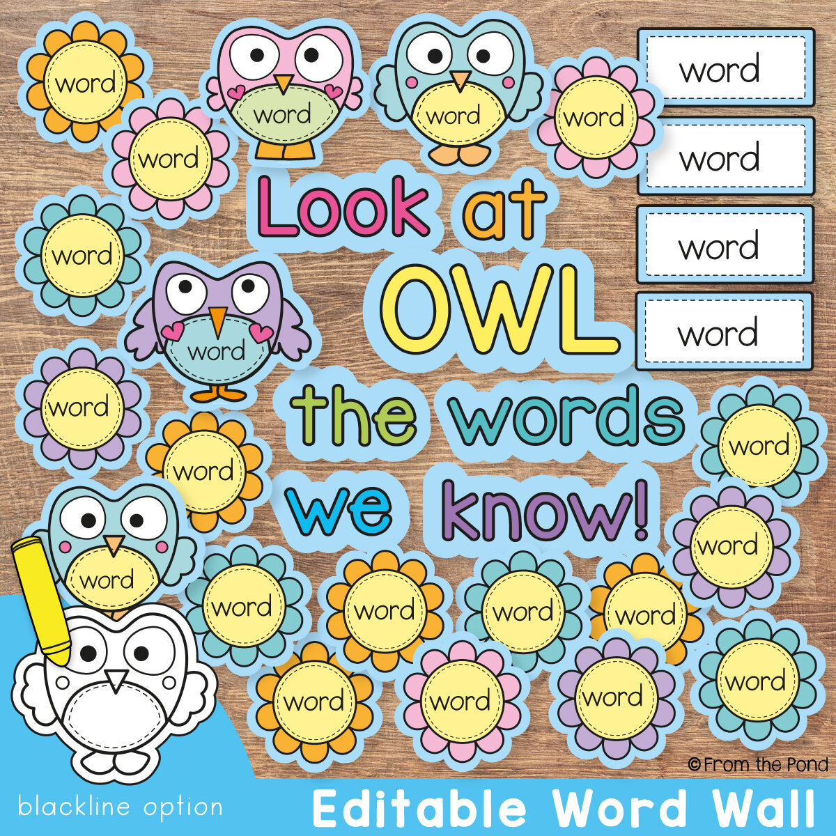 Owl Word Wall